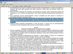 regolamento uno atti amminsitrativi