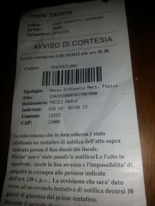 avviso